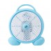 Ventilador portátil de escritorio con asa, compacto y silencioso, ideal para hogar, oficina, recámara o uso personal, Por Mayoreo TZFS-08