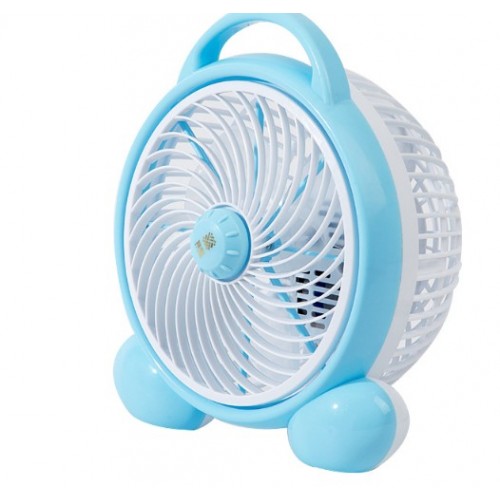 Ventilador portátil de escritorio con asa, compacto y silencioso, ideal para hogar, oficina, recámara o uso personal, Por Mayoreo TZFS-08