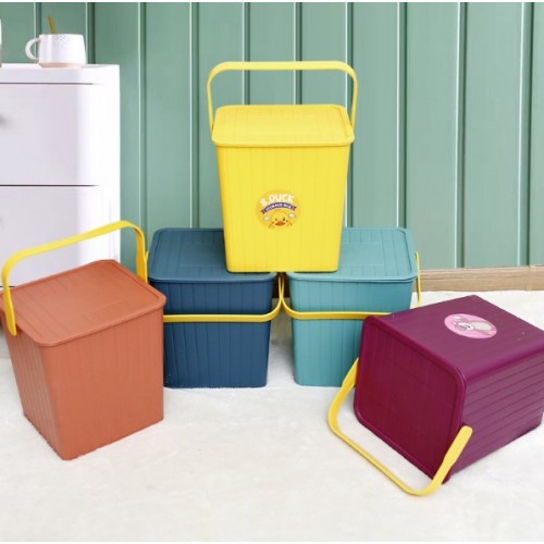 Cajas organizadoras de almacenamiento  apilables con tapa y broches de seguridad. Por Mayoreo V1-821