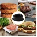 Molde prensa para hamburguesas 3 en 1, utensilios de cocina. Además, se incluyen 100 hojas enceradas para evitar que la carne se pegue y facilitar el almacenamiento en congelador o refrigerador Por Mayoreo  V2-099
