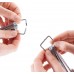 Set de cucharas medidoras de acero inoxidable con medidas grabadas – Juego de 6 piezas para utensilios de cocina, para condimentar, Por Mayoreo  V2-100