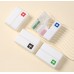 Organizador portátil de pastillas con 7 compartimentos caja de medicamentos| Ideal para viaje, oficina y uso diario, Por Mayoreo V2-168