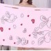 Bata toalla de baño con tirantes para mujer, diseño estampado, cómoda y ligera para casa, spa o alberca, Por Mayoreo W-BB-973