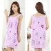 Bata toalla de baño con tirantes para mujer, diseño estampado, cómoda y ligera para casa, spa o alberca, Por Mayoreo W-BB-973