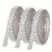 Cinta adhesiva decorativa tipo diamante – Efecto strass brillante  Rollo flexible de 1M – Por Mayoreo W-FTZ5098