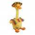 Pato bailarín amarillo con luz, bailando pato de peluche aprende a hablar,  bailar, celebridad de Internet W-FYYW2588