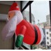 Santa Claus inflable decorativo con luces LED – Adorno navideño exterior. Dale un ambiente festivo a tu hogar o negocio. Por Mayoreo W-RSDY5324 