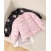 Chamarras acolchadas infantiles de invierno con cuello redondo – Varios colores y estampados – Unisex  Por Mayoreo W-TMF2571