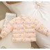Chamarras acolchadas infantiles de invierno con cuello redondo – Varios colores y estampados – Unisex  Por Mayoreo W-TMF2571