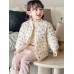 Chamarras acolchadas infantiles de invierno con cuello redondo – Varios colores y estampados – Unisex  Por Mayoreo W-TMF2571
