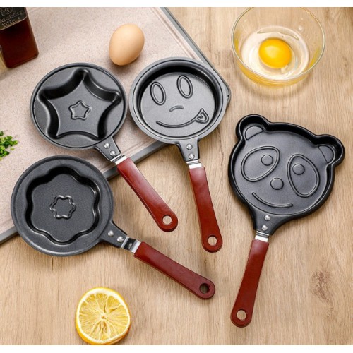 Juego de Sarténes para cocina con molde de figuras y diseño sartén antiadherente creativa, Por Mayoreo  WANG-41