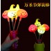 Varitas luminosas de calabaza Halloween | Diferentes diseños LED para fiesta, disfraces y decoración, Por Mayoreo WSJPP-B081