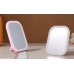 Espejo de tocador rectangular con luz LED táctil regulable portátil con soporte plegable – de 14.5 x 18.5cm – Por  Mayoreo  XBJ-101