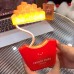 Lámpara Creativa Nocturna en Forma de Papas Fritas, Luz LED Decorativa para Escritorio, Habitación. Por Mayoreo  XTD-1216