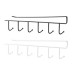 Colgador, estante de almacenamiento de ganchos para cocina | Organizador bajo repisa para tazas, tapas y utensilios | Soporte colgante ahorra espacio, Por Mayoreo YD190 Colgador, estante de almacenamiento de ganchos para cocina | Organizador bajo repisa para tazas, tapas y utensilios | Soporte colgante ahorra espacio, Por Mayoreo YD190