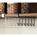 Colgador, estante de almacenamiento de ganchos para cocina | Organizador bajo repisa para tazas, tapas y utensilios | Soporte colgante ahorra espacio, Por Mayoreo YD190 Colgador, estante de almacenamiento de ganchos para cocina | Organizador bajo repisa para tazas, tapas y utensilios | Soporte colgante ahorra espacio, Por Mayoreo YD190