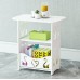 Mesita de noche sencilla moderna mesa auxiliar, mini estante simple mesa multifuncional 36*24*40cm Por Mayoreo, YZ25011911