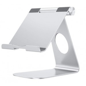 Soporte para teléfono móvil de escritorio plegable, aleación de aluminio, multifunciónal, Mayoreo ZJ569