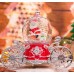 Esfera musical navideña con Santa Claus – efecto nieve – carroza decorativa, adornos navideños Por  Mayoreo D-21655