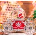 Esfera musical navideña con Santa Claus – efecto nieve – carroza decorativa, adornos navideños Por  Mayoreo D-21655