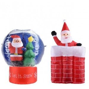 Inflables navideños gigantes para exterior – Decoración de jardín inflable navideña Por Mayoreo D-21000