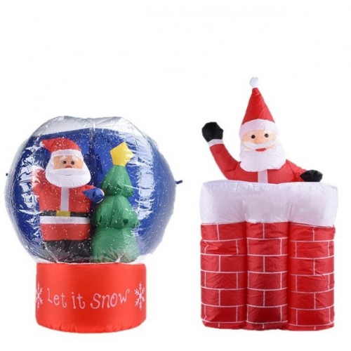 Inflables navideños gigantes para exterior – Decoración de jardín inflable navideña Por Mayoreo D-21000