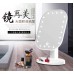 Espejo de maquillaje LED ovalado con control táctil ajuste de luz, portátil por mayoreo HZJ35