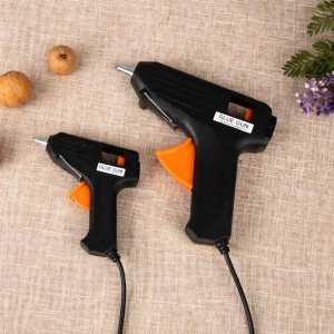 Pistola de silicón eléctrica de 40 watts, ideal para trabajos de manualidades, reparaciones del hogar, decoración, bricolaje y uso escolar. Por Mayoreo 24349-23