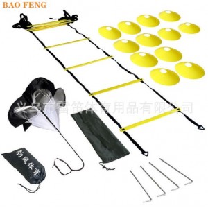 Kit de Entrenamiento Deportivo, Escalera de Agilidad con Conos y Estacas, Entrenamiento Funcional y Velocidad con vallas, equipo de fitness por Mayoreo TY227
