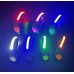 Clip LED luminoso intermitente recargable por USB, ideal para colocar en calzado o tobillo y mejorar la visibilidad durante caminatas,  con botón de encendido por Mayoreo TY401