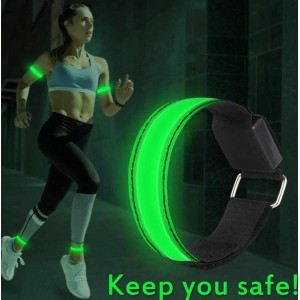 Brazalete Reflectante LED para Correr y Actividades Nocturnas pulsera reflectante LED luminosa por Mayoreo TY408