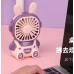 Nuevo mini ventilador recargable portátil de dibujos animados por mayoreo 92362