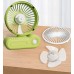 Ventilador pequeño de mano para dormitorio con carga USB 92363