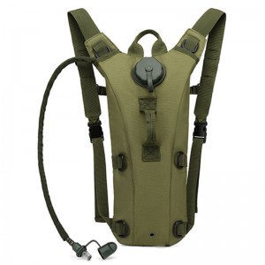 Mochila táctica de hidratación con bolsa de agua, doble hombro, estilo militar, ideal para ciclismo, senderismo y deportes al aire libre, forro EVA, venta al por mayor B09