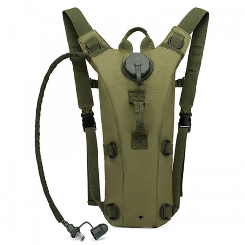 Mochila táctica de hidratación con bolsa de agua, doble hombro, estilo militar, ideal para ciclismo, senderismo y deportes al aire libre, forro EVA, venta al por mayor B09