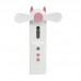 Ventilador de humidificación de niebla, ventilador de bolsillo para exteriores/interiores Silencio recargable usb 