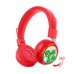 Audifonos recargables, tipo diadema diefrentes colores y diseños de figuras de novedad,Dinosaurios,niño,niña,MAYOREO 