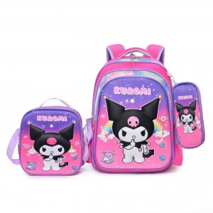 Mochila de luz , mochila de luz de 3pz, mochila lapicera lonchera, diferentes diseños y colores, MAYOREO. 