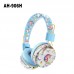 Audifonos inalambricos de diadema de dibujos animados de moda Unicornios, niñas,niños, MAYOREO