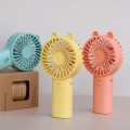 Mini Ventiladores de Mano con Orejas de Oso, mini ventilador de mano, MAYOREO. PM-531