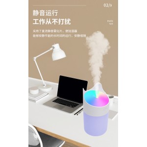 HUMIDIFICADOR CON LUZ Y DISEÑO DE OREJAS DE GATO, HUMIDIFICADOR DE GATO CON LUZ, MAYOREO. 
