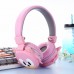 Audifonos de diadema bluetooth inalambricos para niño niña,personajes de moda, MAYOREO.