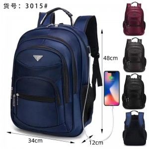 Mochila de gran capacidad con puerto USB de 17pulgadas, Mochila USB, Diferentes colores, MAYOREO. 