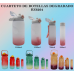 Juego de 4 botellas de 2000ml +900ml +600ml+300ml con stickers 3D al por mayor BZ6204
