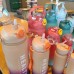 Juego de 4 botellas de 2000ml +900ml +600ml+300ml con stickers 3D al por mayor BZ6204