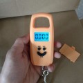 Báscula digital portátil con gancho y pantalla LCD para pesar maletas y paquetes, venta al por mayor DZC-0801