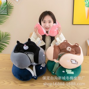 Almohada de Viaje, Almohada de Viaje con Diseño de Novedad, Diferentes Colores y Diseños, MAYOREO.