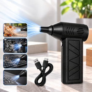 Soplador de aire portátil Mini Jet Fan para limpieza de polvo en teclados, computadoras, automóvil y diferentes superficies. Venta por mayoreo.