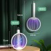 Raqueta eléctrica 2 en 1 mata mosquitos y moscas con luz LED ultravioleta que atrae insectos y los elimina al contacto. Recargable por USB RSD-417. Venta por mayoreo