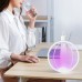 Raqueta eléctrica 2 en 1 mata mosquitos y moscas con luz LED ultravioleta que atrae insectos y los elimina al contacto. Recargable por USB RSD-417. Venta por mayoreo